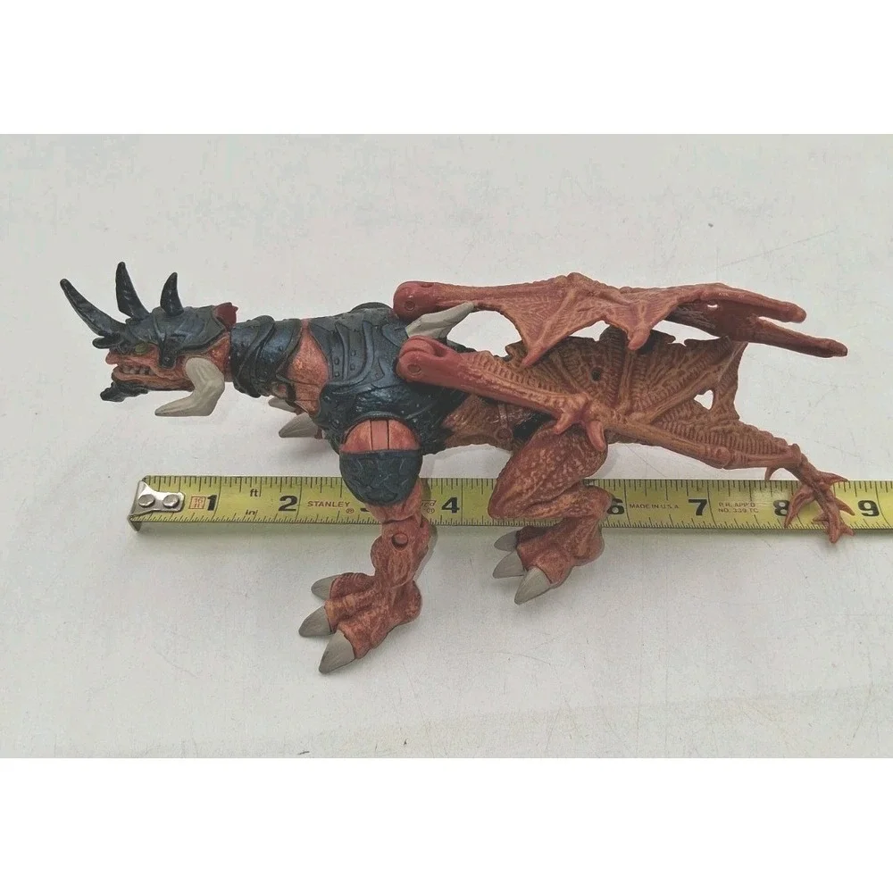 Rare Mega Bloks Fearswoop Metal Ages Lead Armour Dragon 9692 Figure